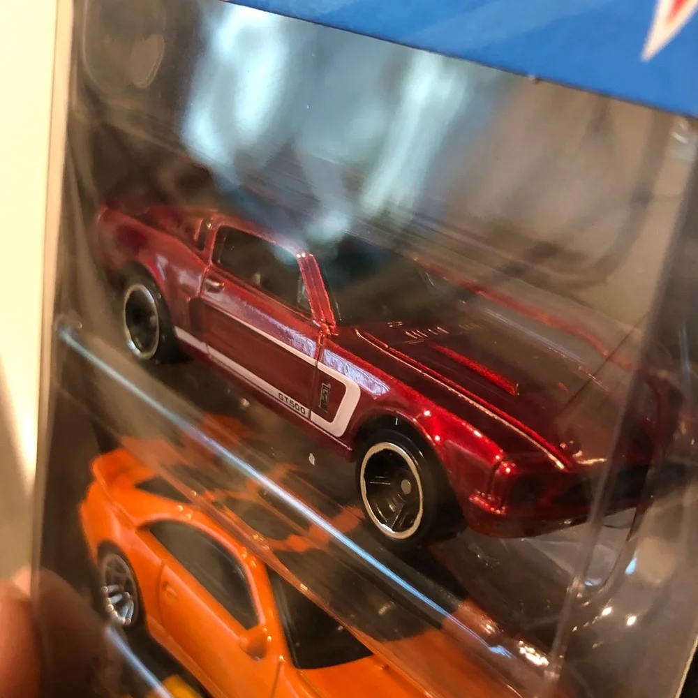 Mattel Hot Wheels Nightburnerz 5-Pack - Red, Orange, Yellow, Blue, Black